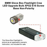 BMW Glove Box Flashlight Cree LED Upgrade Bulb XPG2 E10 Non-Polarity Screw Base