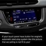 8" Touch Screen Digitizer for Cadillac XT5 XT6 Radio Navigation 2017-2021