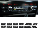New Climate Control Set 12 Button Key Caps Repair Kit for BMW AC Heater 5 6 7 F06 F10 F01 F12 F13