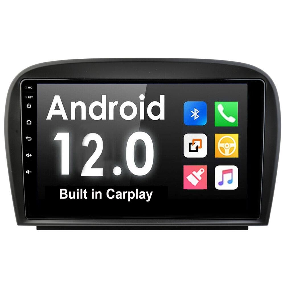 Android Radio Stereo GPS Navigation For Mercedes-Benz SL350 SL500 R230 ...