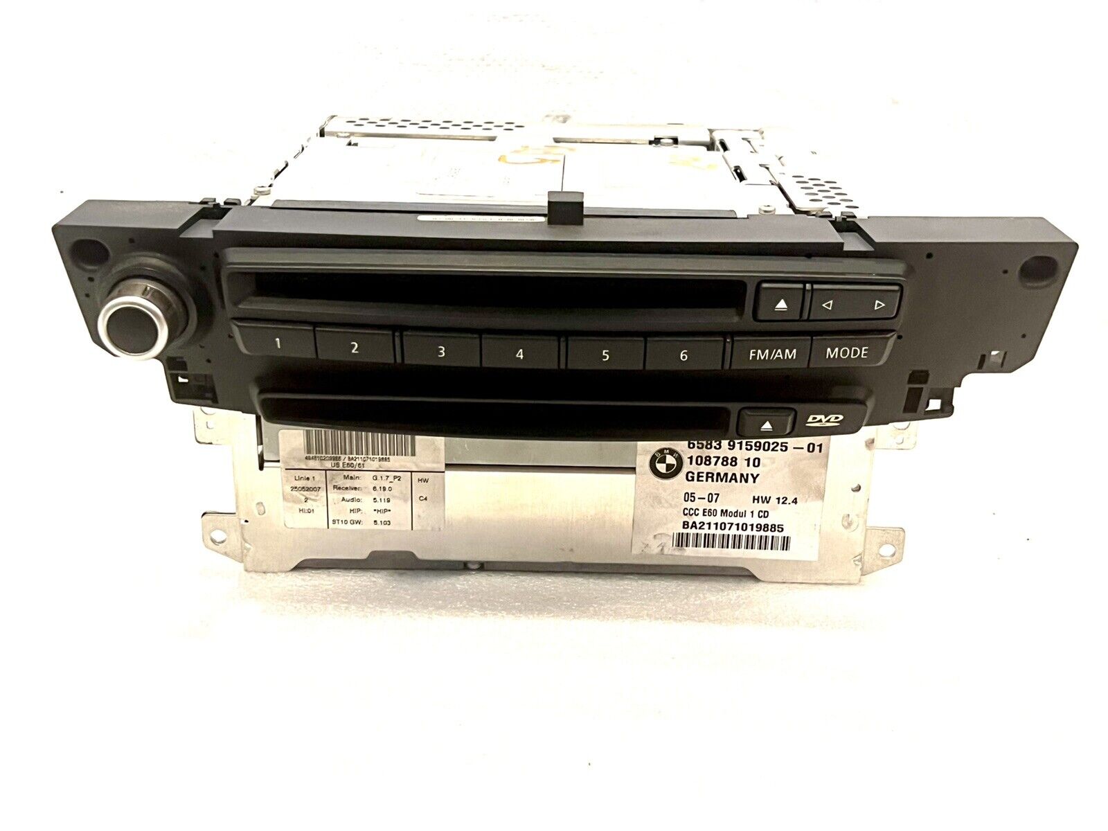 BMW CCC iDrive Radio CD DVD Navigation Unit 2008 2009 E60 E61 E63 E64 ...