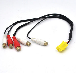 Preout Cable for Porsche Radio CDR220, CR220, CR22 & CDR22 CR23 CDR23 CR-31 Becker