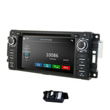 GPS Android Navigation Stereo Radio DVD Player For Dodge Chrysler Jeep 2007-2012