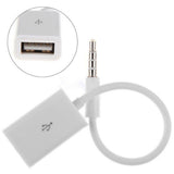 3.5mm to USB AUX Audio Music Interface Adapter Converter Cable AMI MMI MDI