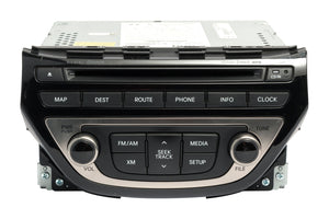 2013-2016 Hyundai Genesis AM FM Radio w Single Disc CD Player 96560-2M770-1HG