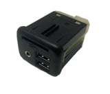 Auxiliary Jack Dual USB SD Card for GM Chevrolet Silverado Sierra Center Console Port 22990883