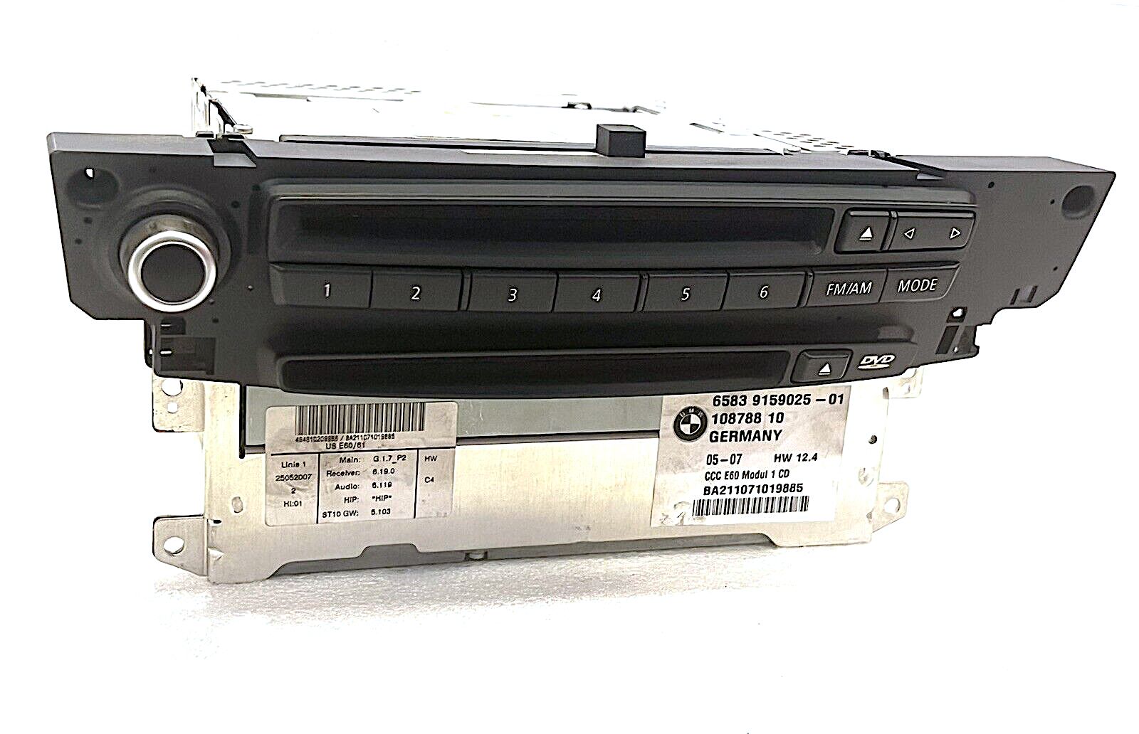 BMW CCC iDrive Radio CD DVD Navigation Unit 2008 2009 E60 E61 E63 E64 ...