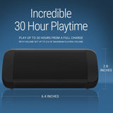Bluetooth Mini Portable Speaker Bass Loud Oontz 30 Hour Life Aux