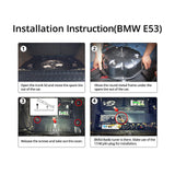 A0582 BMW E46/E39/E53 Extended Wiring Harness 17Pin 40Pin for GA9150B GA9201B