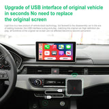 USB Dongle Wireless CarPlay GPS Navigation MP5 Head Unit for Android Auto