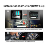 A0582 BMW E46/E39/E53 Extended Wiring Harness 17Pin 40Pin for GA9150B GA9201B