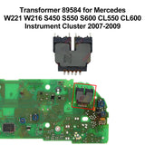 Transformer 89584 for Mercedes W221 W216 S450 S550 S600 CL550 CL600 Instrument