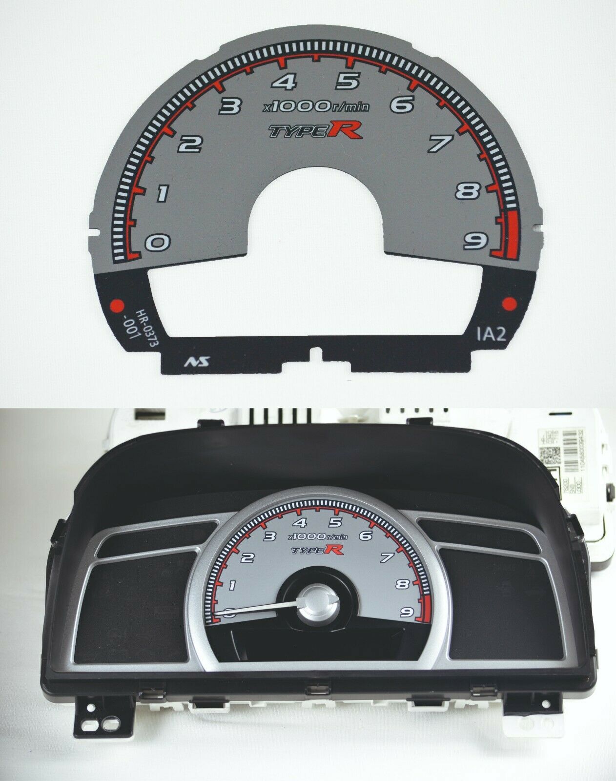 Type-R Gauge Faces kit for Honda Civic Fk Fg 06-11 Si Mugen Spoon ...