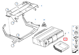 New CD Magazine Cartridge for BMW Alpine 6 Disc Changer 82111469406