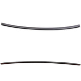 Black Trunk Lip Spoiler Wing  for 2012-2022 Tesla Model S Sedan 4Dr