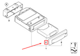 BMW Genuine CD Changer Magazine Cartridge E60 E61 5 Series E63 E64 6 Series - 65 12 6 960 516