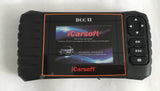 New iCarsoft BCC II for CHRYSLER/JEEP/ GM Multi-systems Scan Tool ABS SRS Oil Service Reset