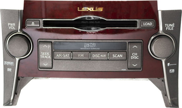 Radio CD Player for 2007-2009 Lexus LS460 LS600HL AM FM Face P6501 Model 86120-50F10