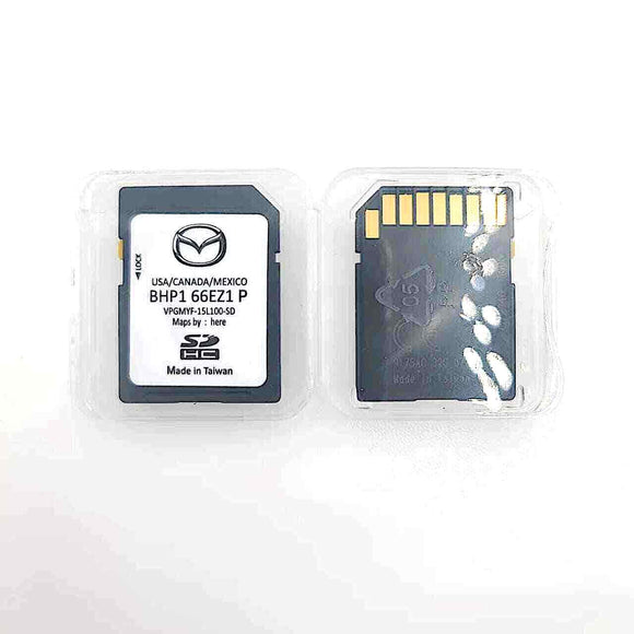 Newest Navigation GPS SD Card Map for Mazda 3 6 CX-3 CX-5 CX-9 BHP166EZ1P USA/CANADA/MEXICO