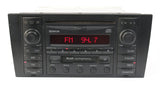 Symphony Radio Single CD Cassette Receiver for 1999-2002 Audi A4 S4 AM FM 8D0 035 195 A