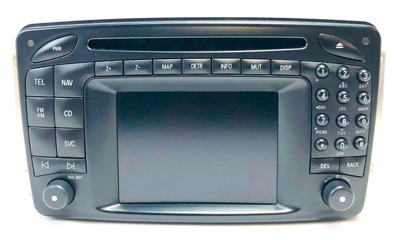2002-2004 Mercedes-Benz W203 C230 C320 MCS Comand Navigation Radio CD Player OEM