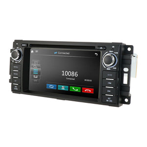 GPS Android Navigation Stereo Radio DVD Player For Dodge Chrysler Jeep 2007-2012