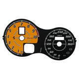 Original Gauge Face for Ferrari 360 Instrument Cluster 360KM/H Metric