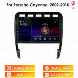 Android 10 Radio GPS Navigation 9" Touch Screen Stereo for Porsche Cayenne 2002-2010