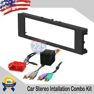 Car Stereo Radio Dash Installation Kit with Harness for  1996-2001 Audi A4 A6 A8 TT