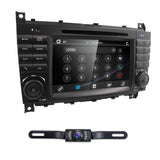 Android Multimedia Navigation Radio for Mercedes Benz C CLK W203 W209 CD DVD GPS Backup Camera