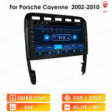 Android 10 Radio GPS Navigation 9" Touch Screen Stereo for Porsche Cayenne 2002-2010