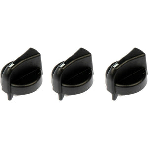 702-5401 Dorman Heater Knobs Set of 3 New for Peterbilt 357 367 375 378 379 384