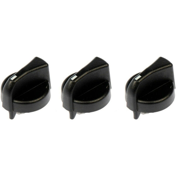 702-5401 Dorman Heater Knobs Set of 3 New for Peterbilt 357 367 375 378 379 384