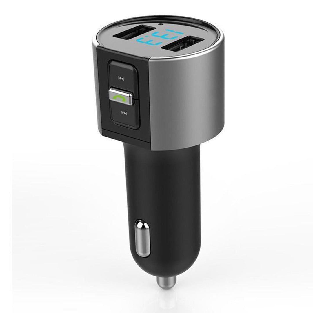 Bluetooth FM Transmitter MP3 Player Radio Car Cigar Plug Adapter Kit USB Charger
