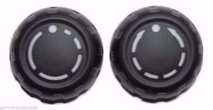 Set (2qty) Genuine PORSCHE 997 911 PCM RADIO NAVIGATION VOLUME KNOB BUTTONS