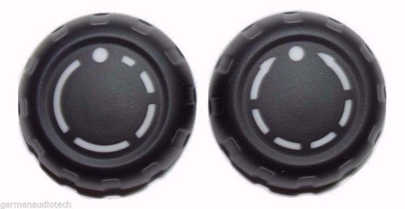 Set (2qty) Genuine PORSCHE 997 911 PCM RADIO NAVIGATION VOLUME KNOB BUTTONS