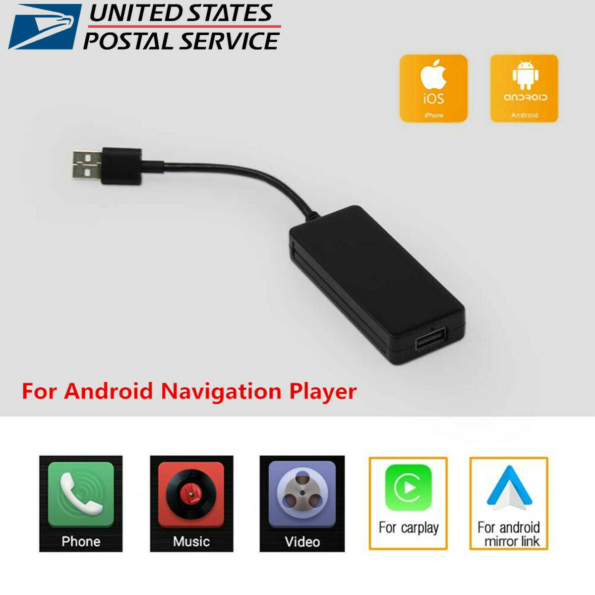 Wireless Link Apple Carplay Dongle for Android Nav Android iPhone iPad –  German Audio Tech