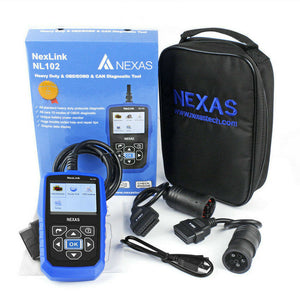 NEXAS HD Universal Heavy Duty Diesel Truck Diagnostic Scanner Tool Code Reader