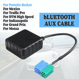 Bluetooth Module AUX Cable Adapter for Porsche Becker CDR220 CR220 Mexico Traffic Pro