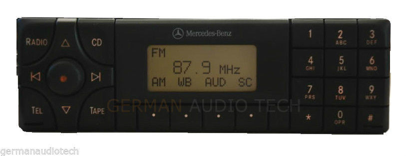 Original MERCEDES BENZ RADIO CASSETTE STEREO 1999 2000 2001 2002 2003 CM1910 CM2299