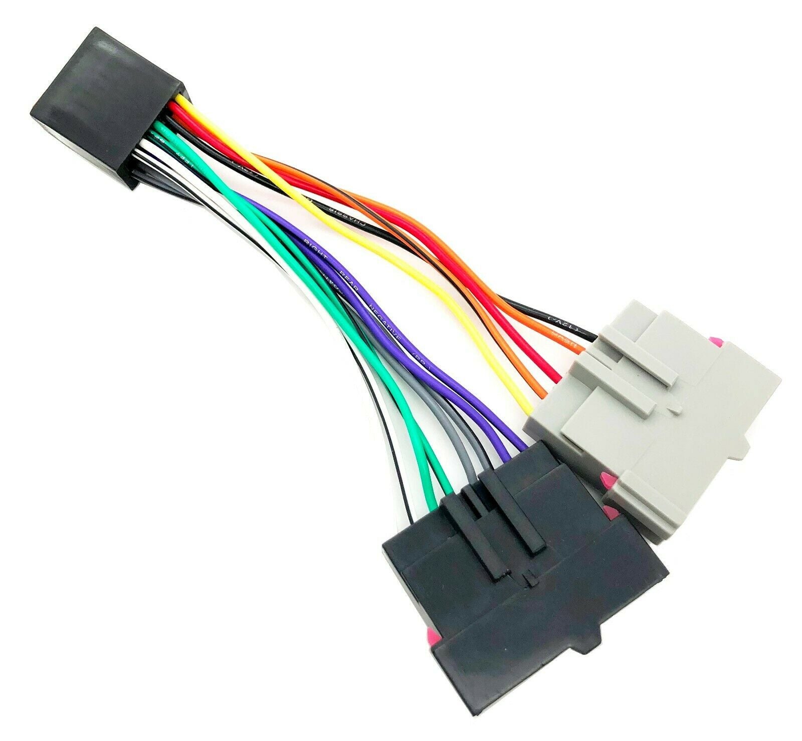 ISO Radio Adapter Wire Wiring Harness Old to New Style Factory