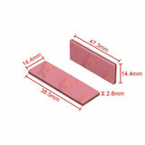 Elastomeric Zebra Connector Rubber Strips for 1984-1989 Corvette C4 Cluster
