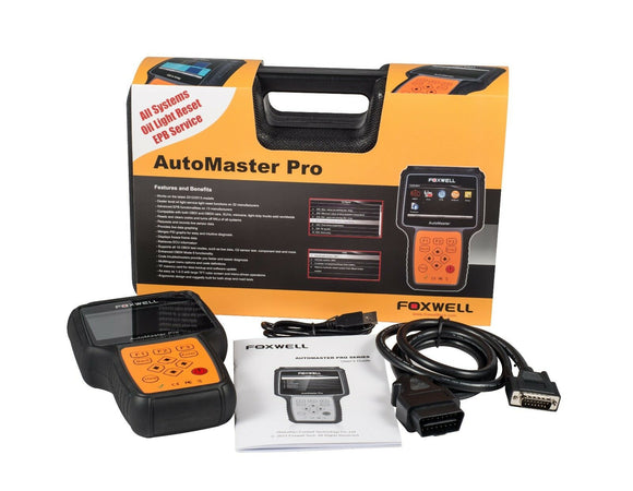 Foxwell NT644 Professional All Systems Universal Diagnostic Scanner Tool ABS SRS Airbag Light Reset