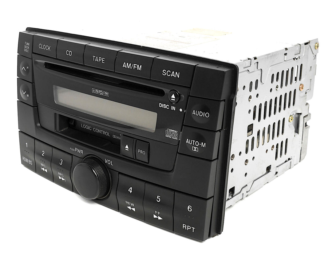 AM FM Radio Receiver for Mazda 2000-01 MPV Cassette CD Player LC77669T0B Face 1284