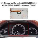 Info Display Screen LQ080Y5DW01 for Mercedes W221 W216 S500 S550 S63 Instrument Cluster