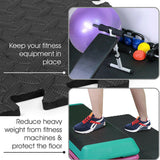 12pcs EVA Exercise Floor Mat Yoga Gym Garage Home Tiles Flooring Fitness Workout