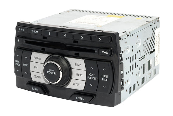 Radio AM FM 6 Disc CD Player for 2009-12 Hyundai Genesis MP3 Sat Ready 96190-2M120 9624L1