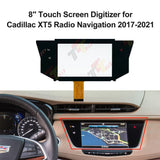 8" Touch Screen Digitizer for Cadillac XT5 Radio Navigation 2017-2021
