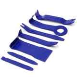 7pcs Plastic Car Truck Radio Door Clip Panel Trim Dash Removal Installer Pry Tool Set