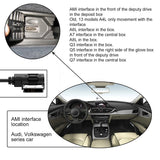 AUDI MMI 3.5mm AUX MP3 Interface Adapter Audio Cable for A4 / A6L / A8 / Q5 / Q7